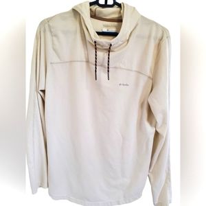 Columbia hoodie off-white Large